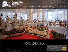 Tablet Screenshot of hotellosanna.it